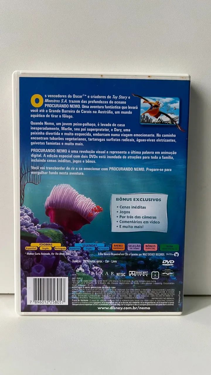 DVD - Procurando Nemo: Edição Especial - Foto 2
