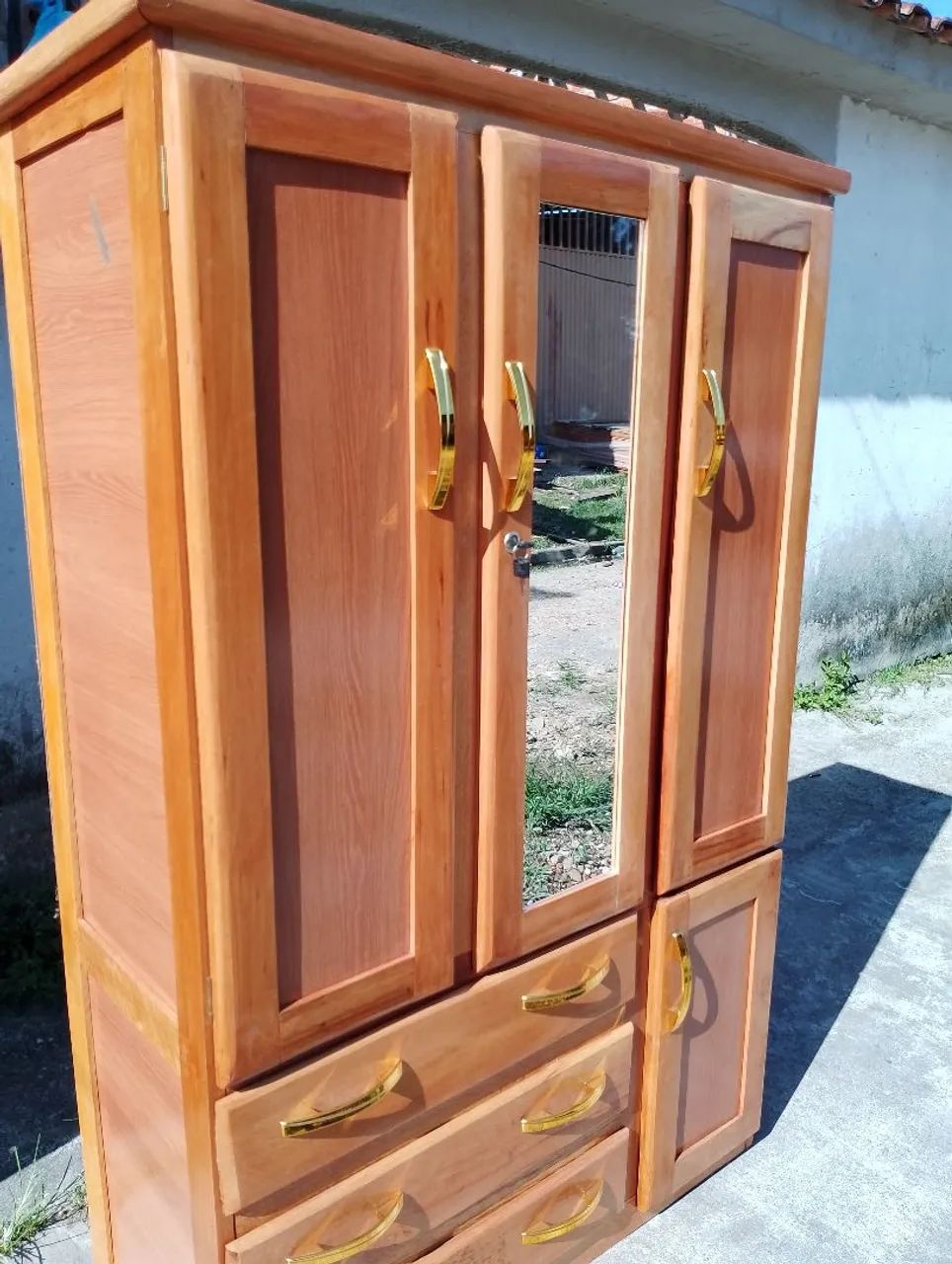 GUARDA ROUPA DE 3 PORTAS NOVO - Foto 5