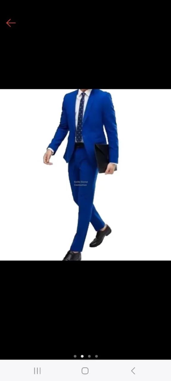 PALETÓ Azul Royal NOVO - Roupas - Jereissati I, Maracanaú 1465771704 | OLX