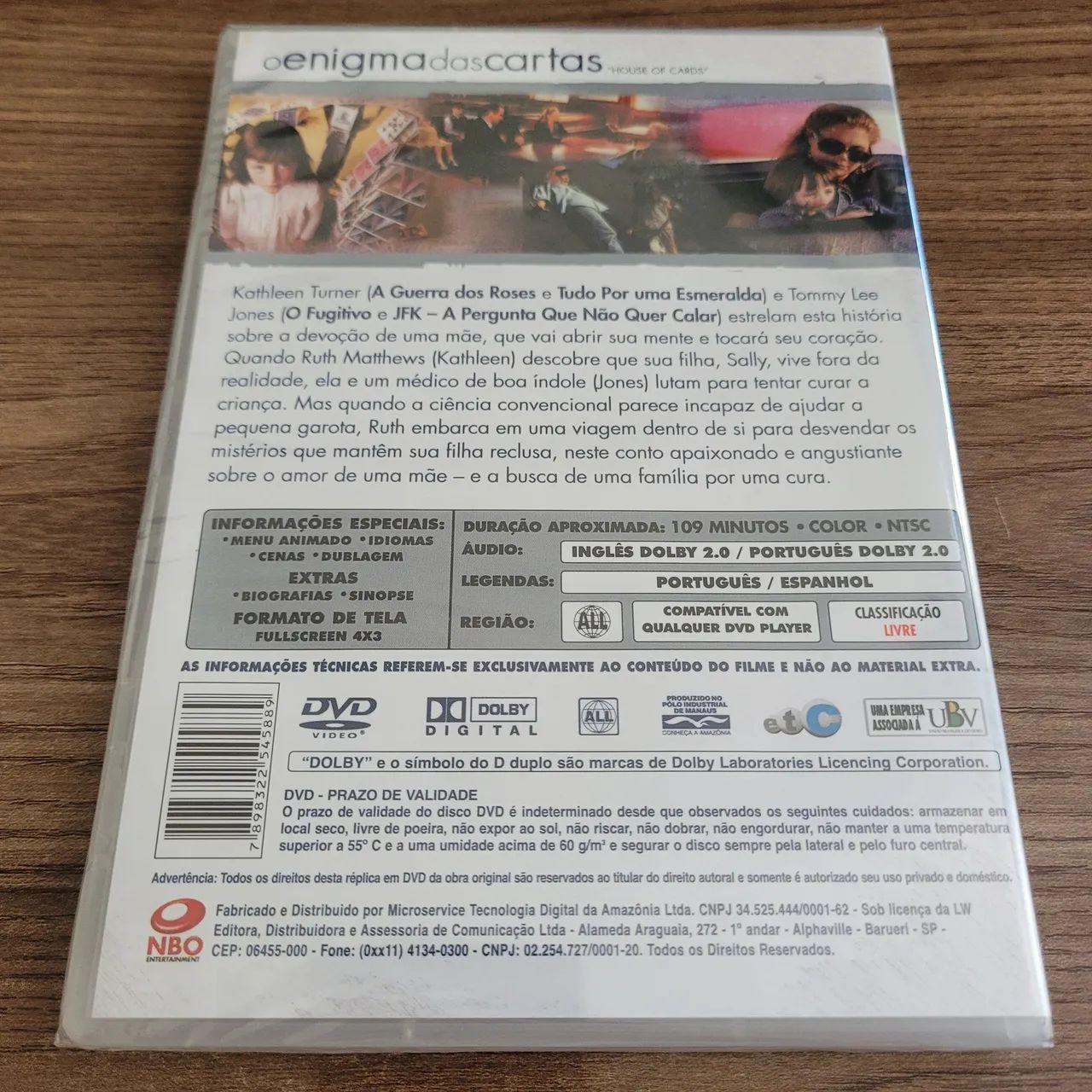 DVD LACRADO O Enigma das Cartas - CDs, DVDs etc - Centro, Jundiaí