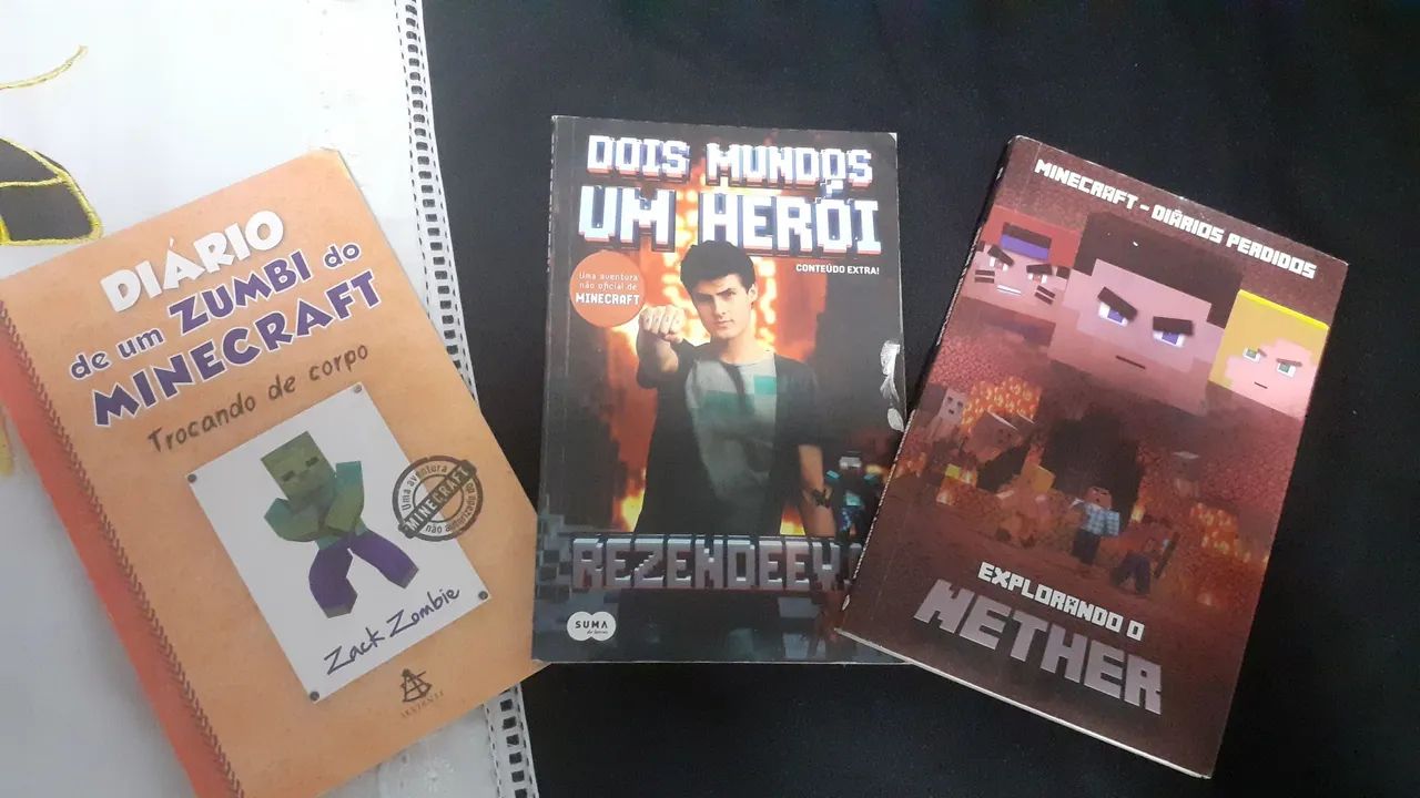 Livros minecraft