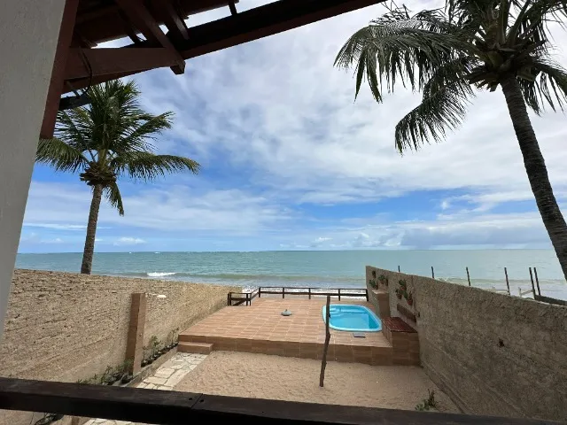 Casa beira mar em ipioca 8 quartos temporada