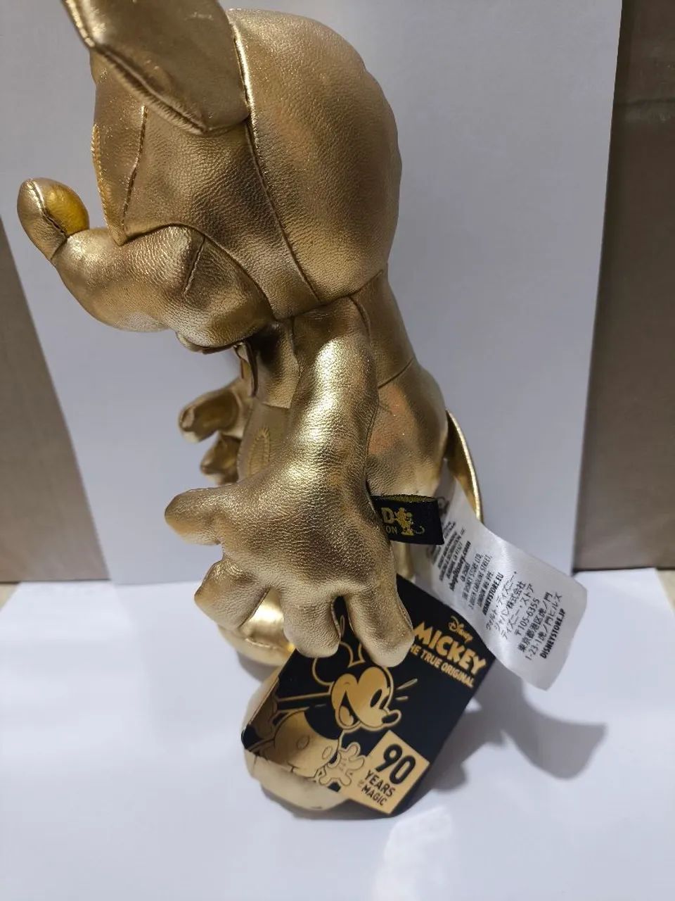 Pelúcia Mickey Gold Disney 90 anos - Foto 4