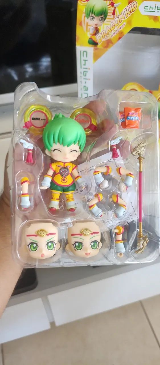 Action Figure Bandai Tiger e Bunny Chibi Arts Boneco Dragon Kid - Foto 3