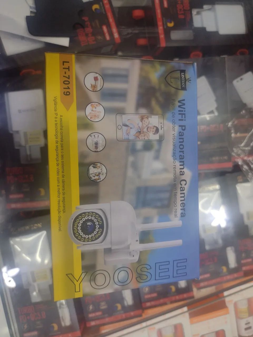 Câmera WiFi Panorama - Segurança em Alta Definição