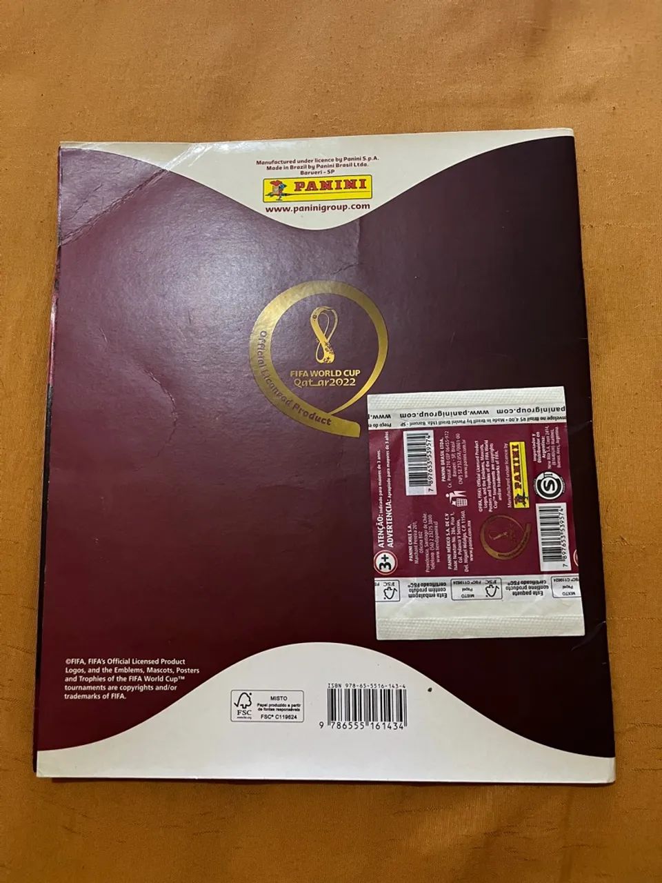 Álbum de Figurinhas Copa do Mundo 2022 + Pacote - Foto 2