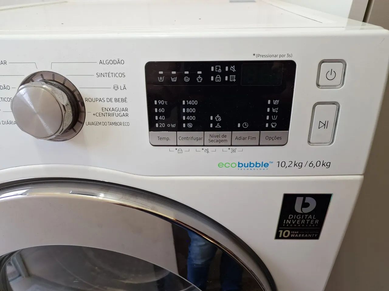 Lava e Seca Samsung Eco Bubble 10kg 220v - Foto 3