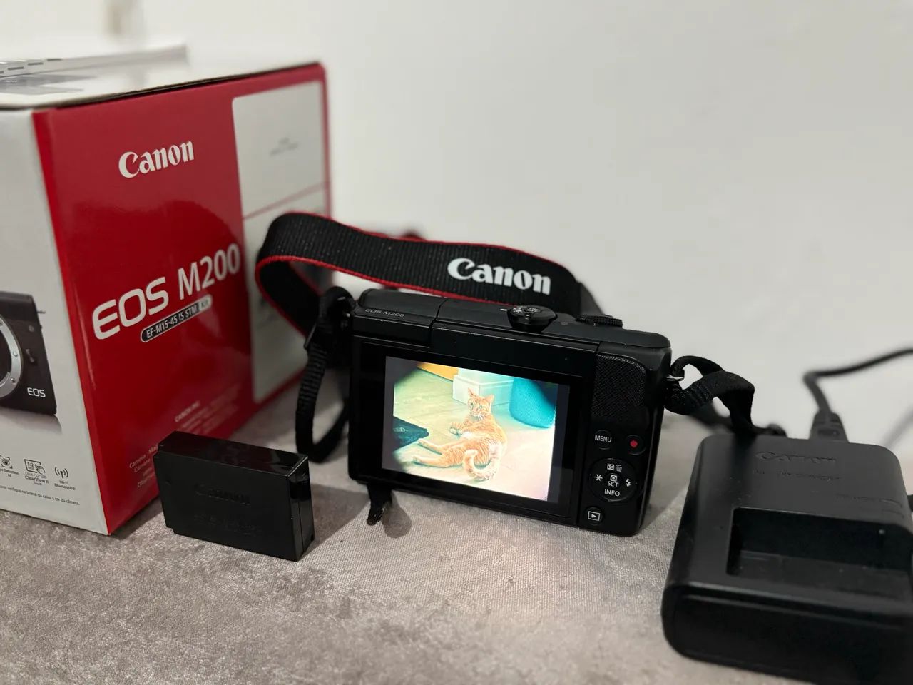CANON M200 Completa - filma em 4k - Foto 3