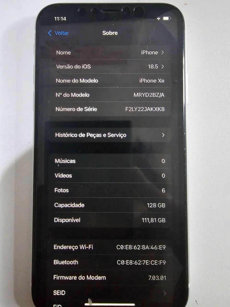 iPhone XR 128 único dono em excelente estado 