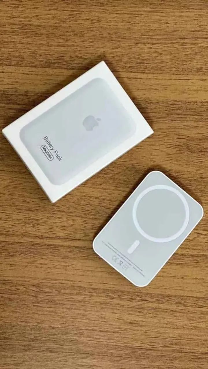 ? Carregador IPhone Magnético MagSafe Rápido De Indução e Seguro com 7000MAH? - Foto 5