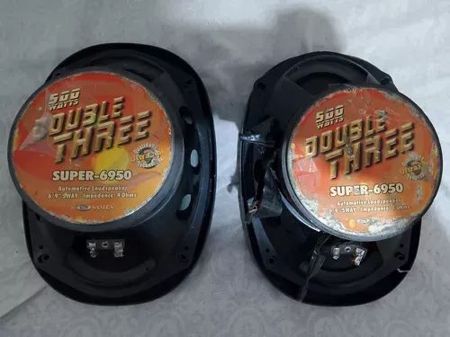 Par De Autofalante Automotivo 6x9 Samus Double Three 500 Watts - Foto 4