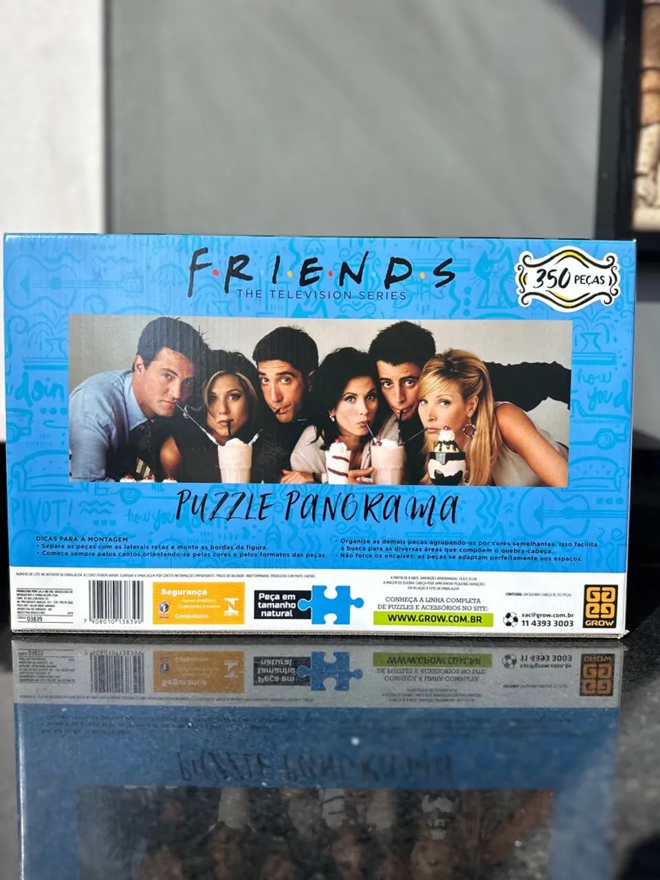 Quebra Cabeça Friends - Puzzle Panorama 350 Peças - Foto 2