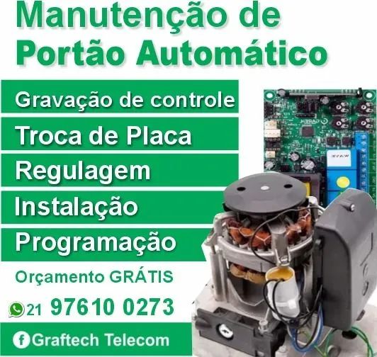 Conserto de Portões Eletrônicos Orçamento Grátis 