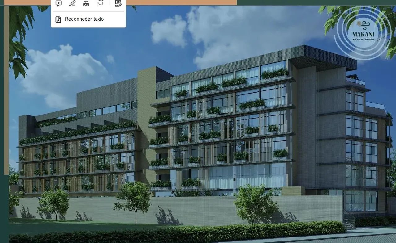 Repasse de flat na Praia dos Carneiros, com obras super avançadas! Entrega em breve! - Foto 3