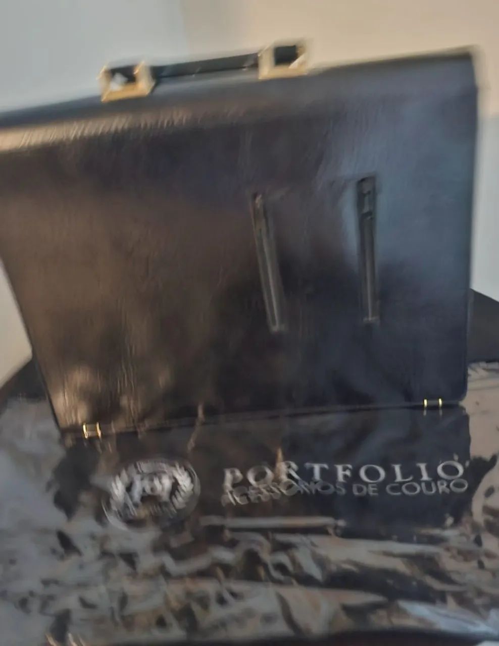 Maleta Executiva de Couro Nobre Legítimo - Foto 6