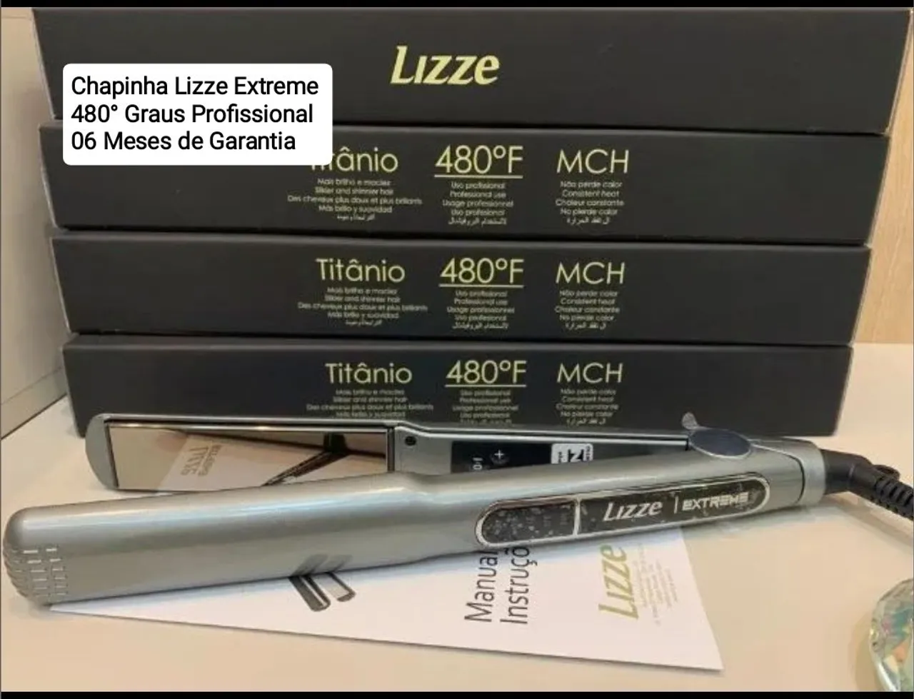 Chapinha Lizze Extreme 480° Graus Profissional ( 06 Meses de Garantia)