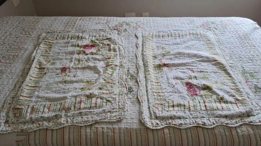 COBRE LEITO DE CASAL 3 PEÇAS 50% ALGODÃO E 50% POLIESTER, DUPLA FACE (2,20m x 2,40m FACE 