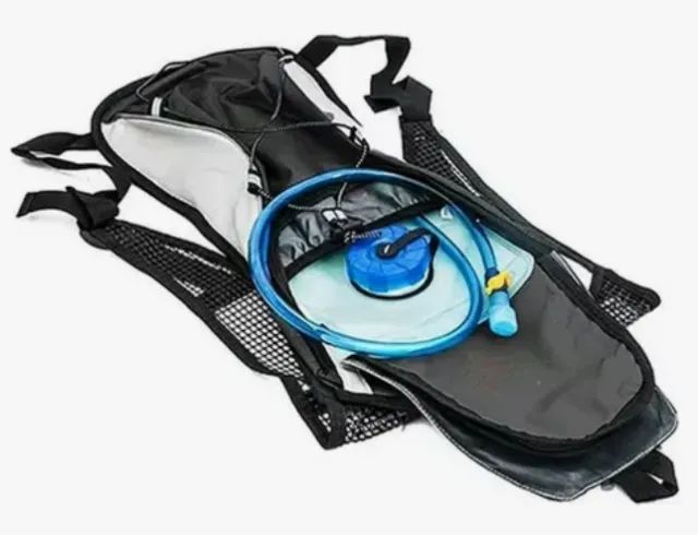 Mochila De Hidratacao Ciclismo Ciclista Corrida Bolsa D'agua de 2 Litros Termica z1184 - Foto 3