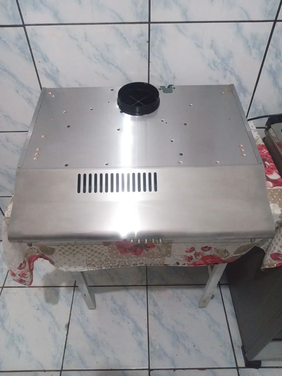 Exaustor de Cozinha em Aço Inox