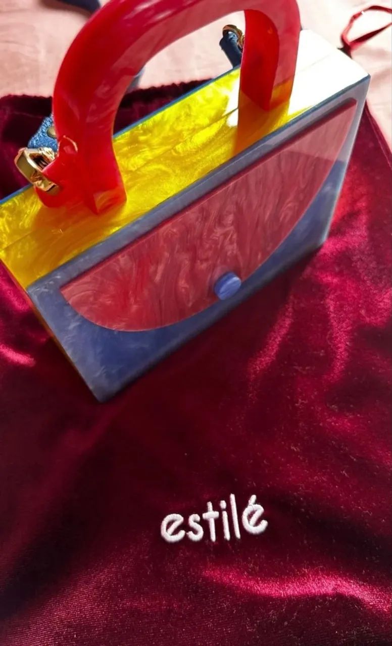 bolsa estilé bybv acrílico