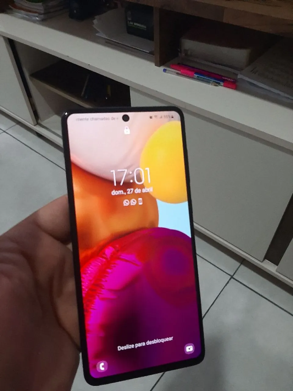 Samsung A71 128/6ram(sem detalhes)