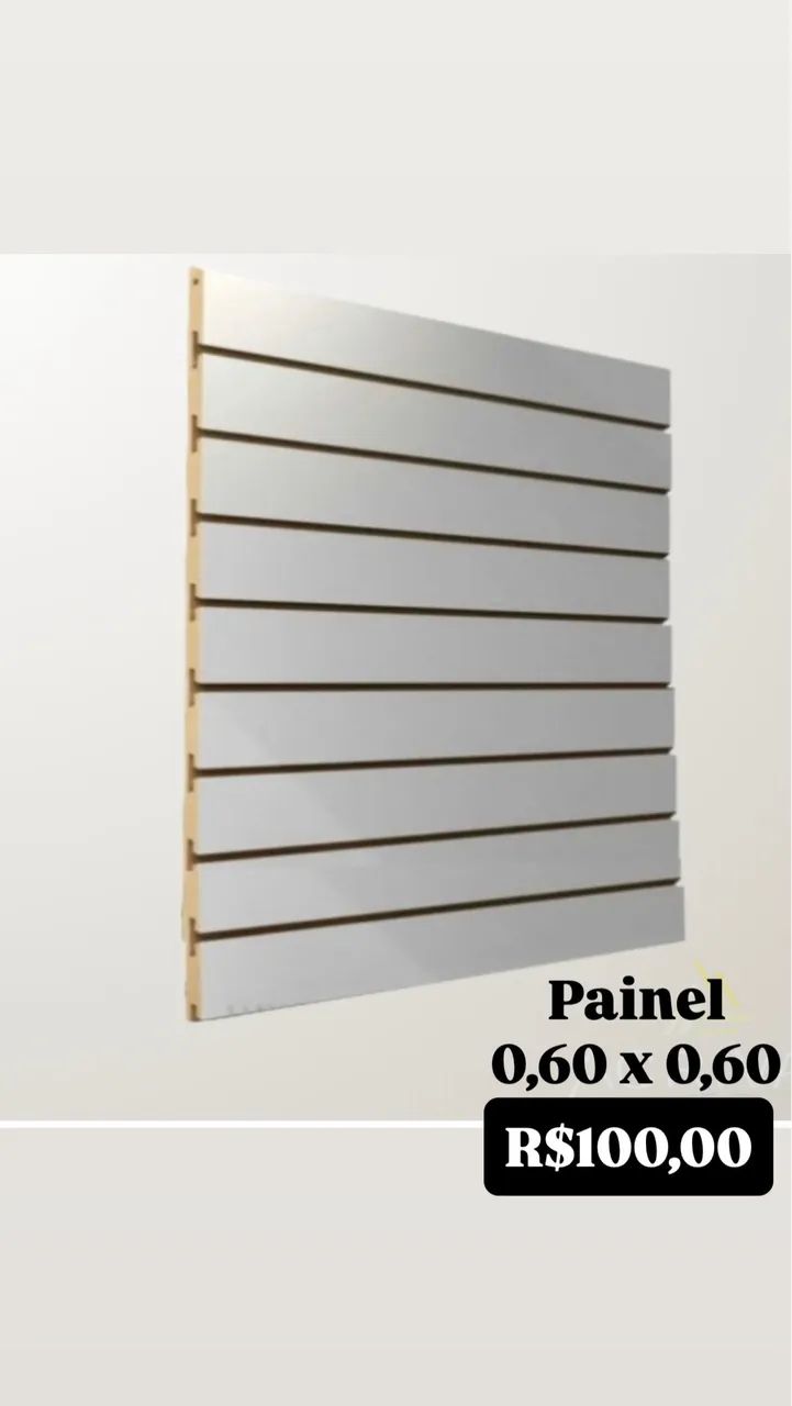 Painel canelado 