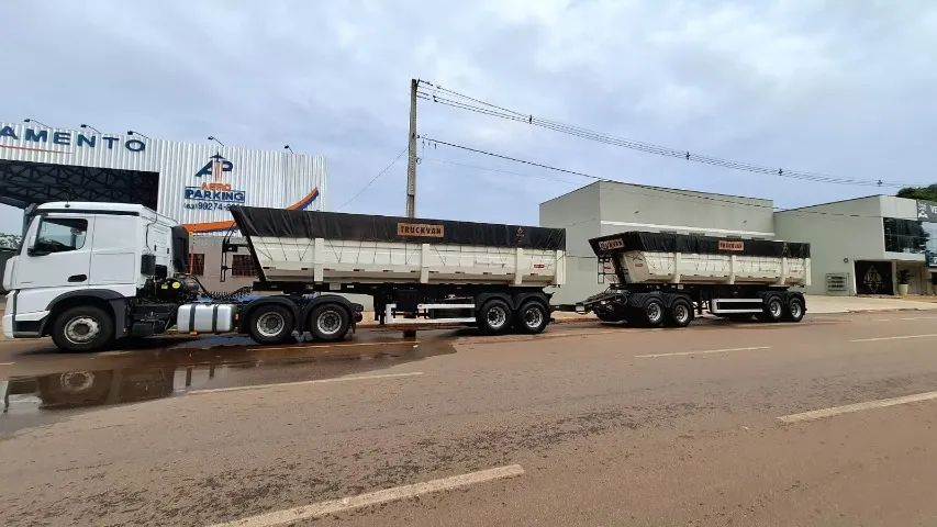 Carroceria TRUCKVAN Rodotrem Basculante ano 2024. - Foto 2