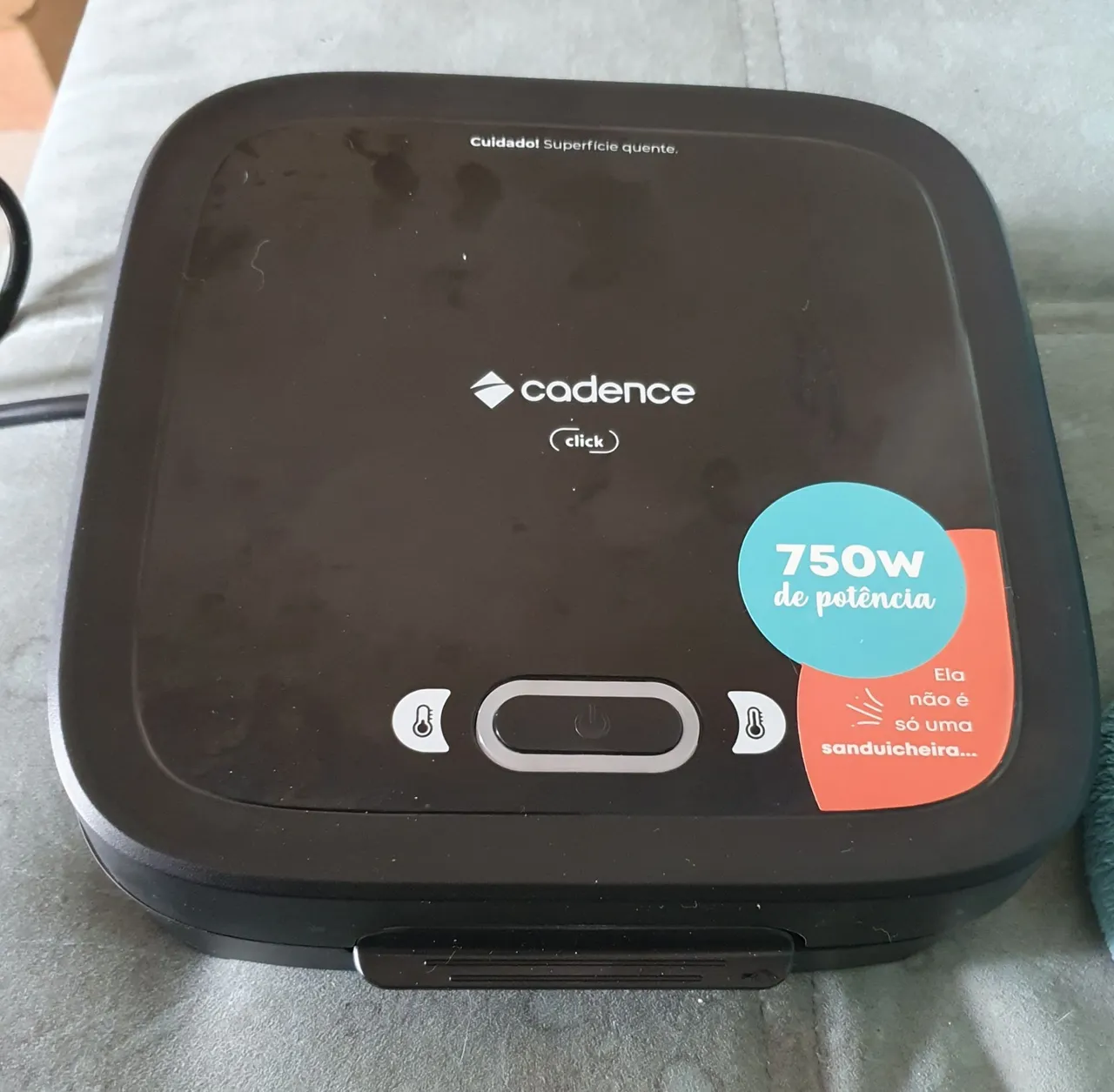 Mini Grelha Elétrica Cadence Click 750W