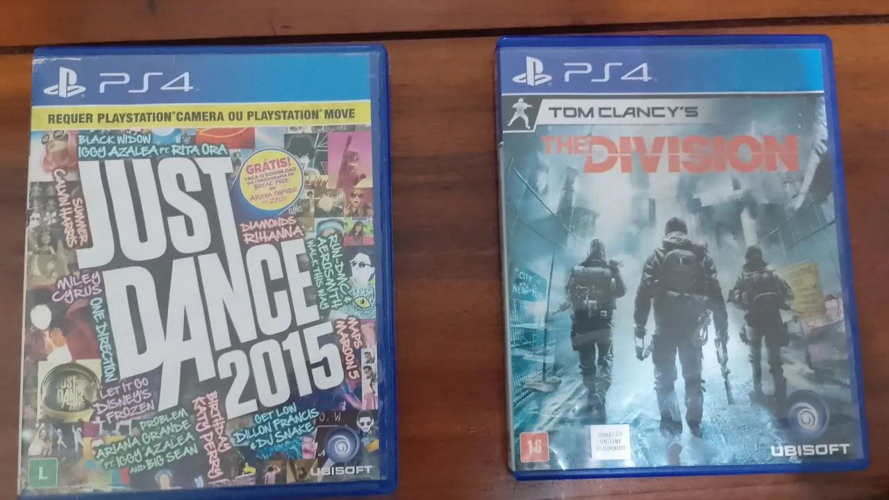 Just Dance 2015 e The Division - PS4
