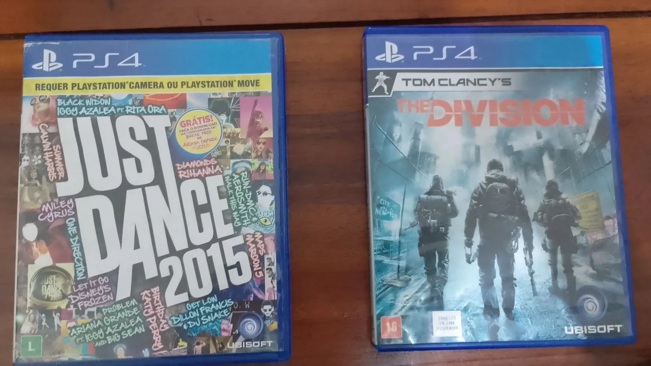 Just Dance 2015 e The Division - PS4