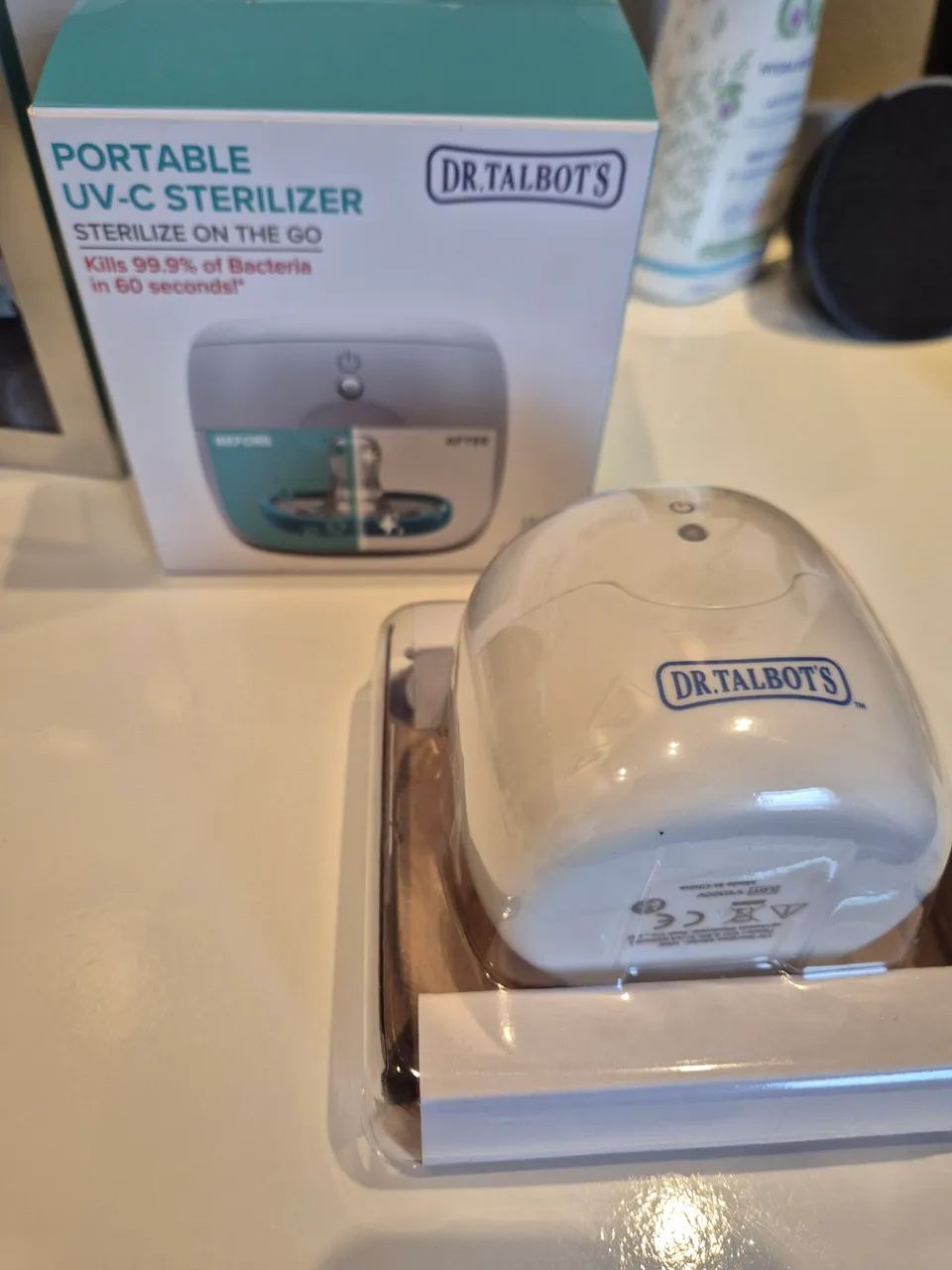 Esterilizador de chupeta/bico portátil  - Foto 3