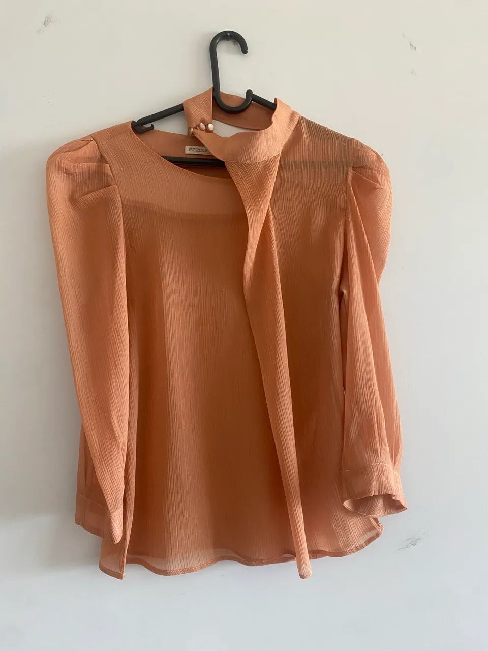 CAMISA SOCIAL LARANJA P