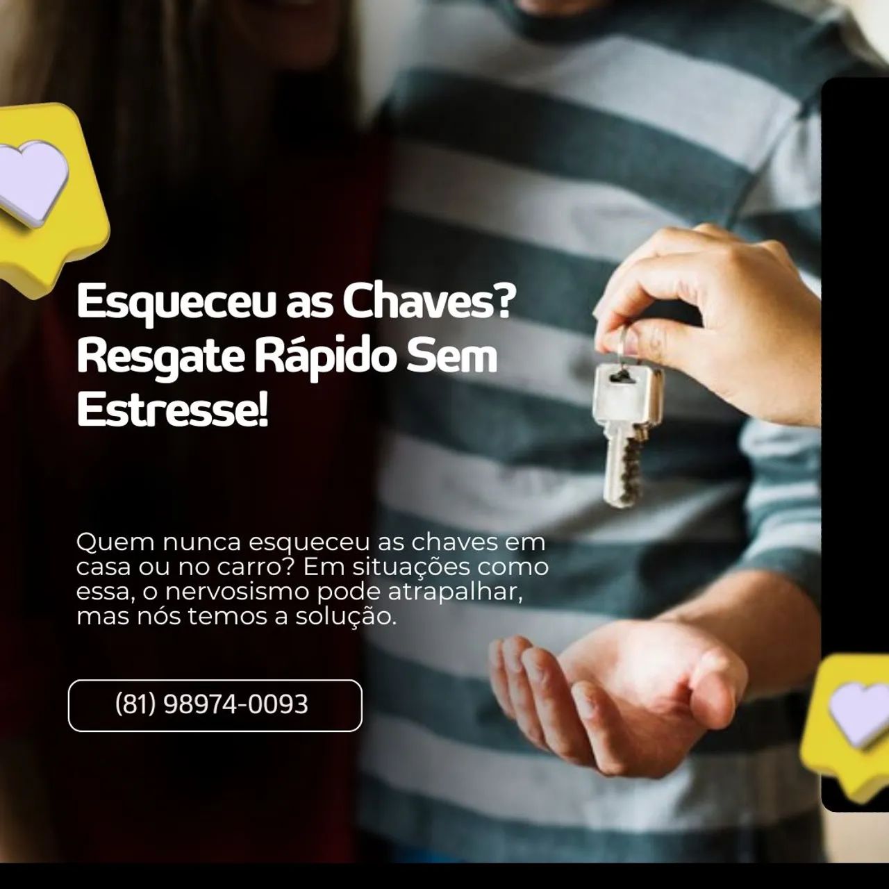 CHAVEIRO 24 H | ABERTURAS E CONFECÇÕES DE CHAVE
