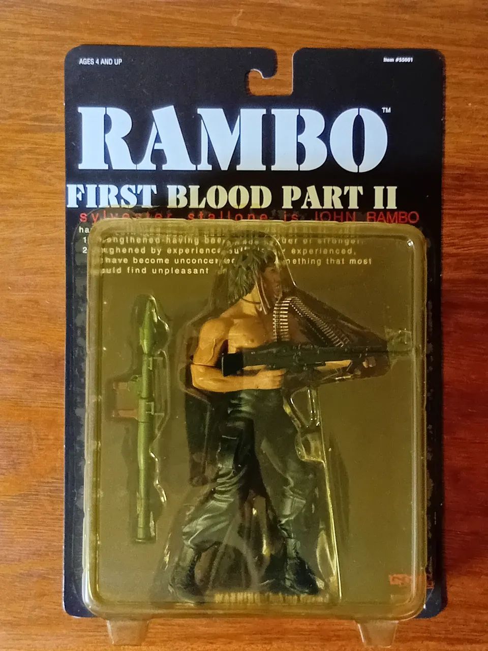 Figura Original Sylvester Stallone John J. Rambo First Blood Part