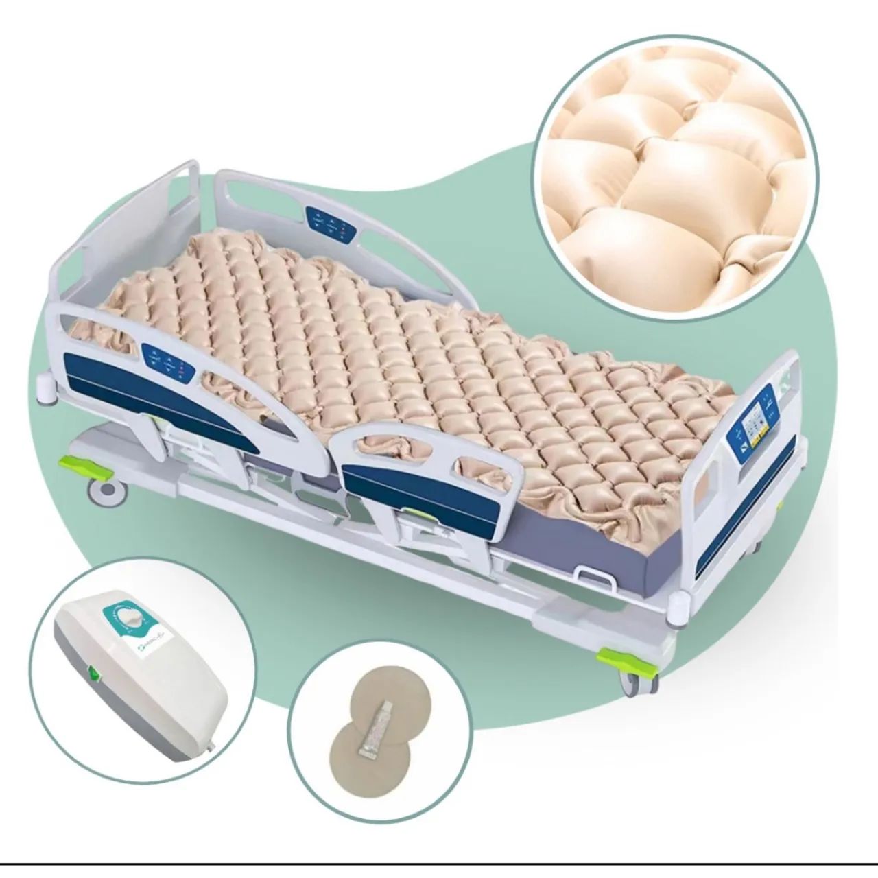Colchão Pneumático Inflável Motor - Conforto e Cuidado