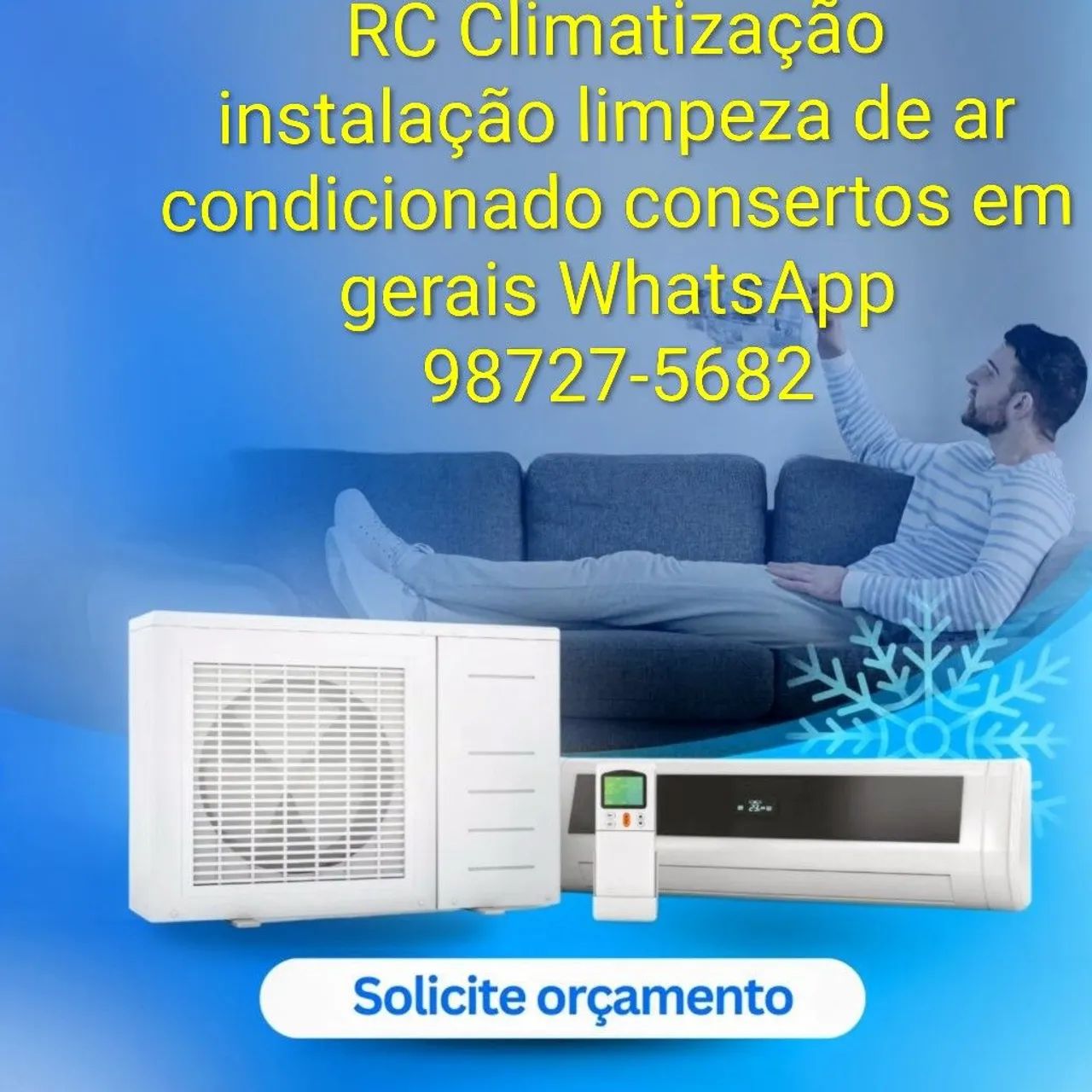 Instalação e manutenção em ar condicionado 