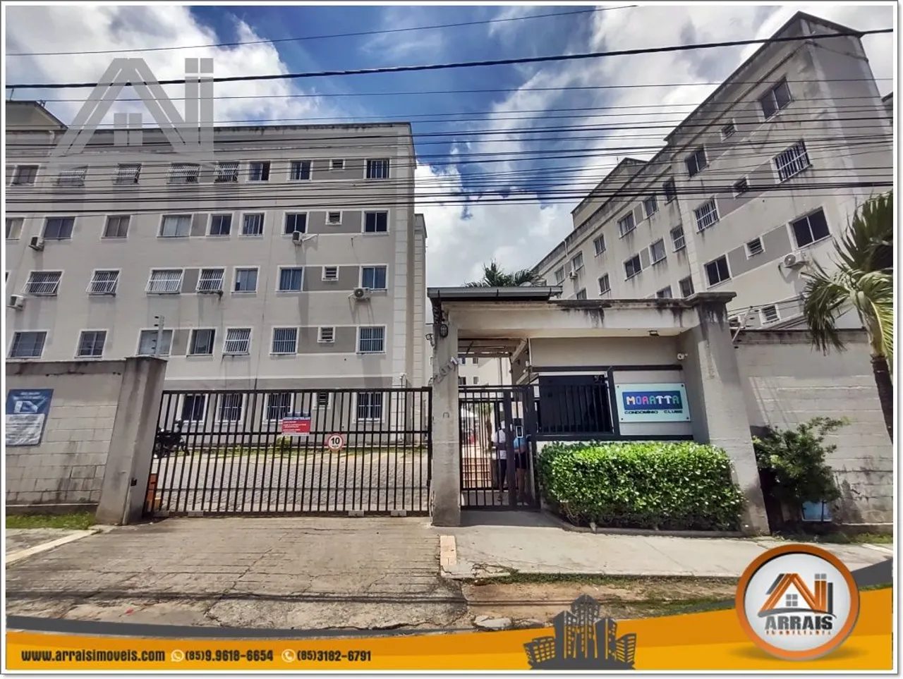 Apartamento para alugar, 48 m² por R$ 1.050,00/mês - Mondubim - Fortaleza/CE