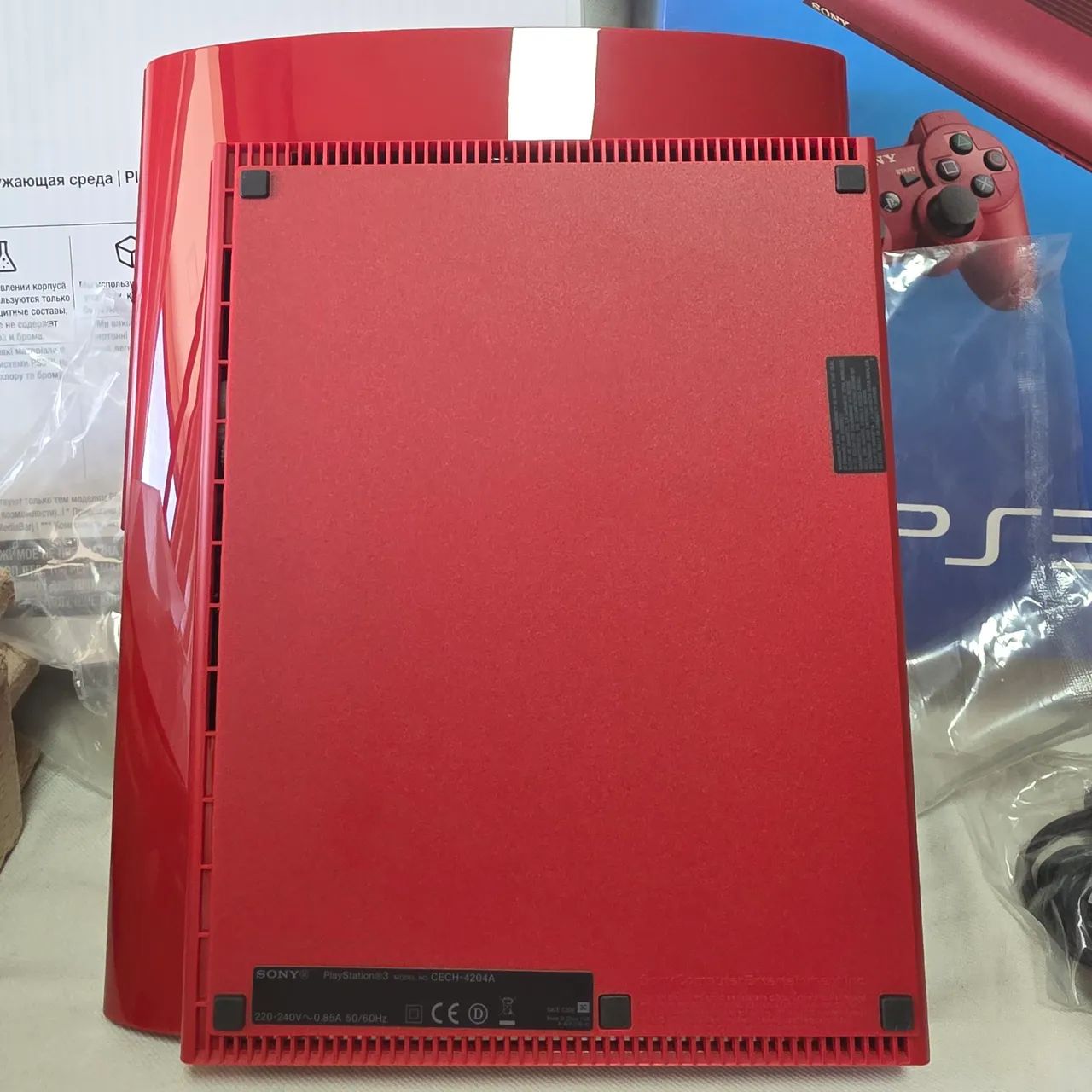Playstation 3 PS3 super slim vermelho como novo leia o anúncio! - Foto 5