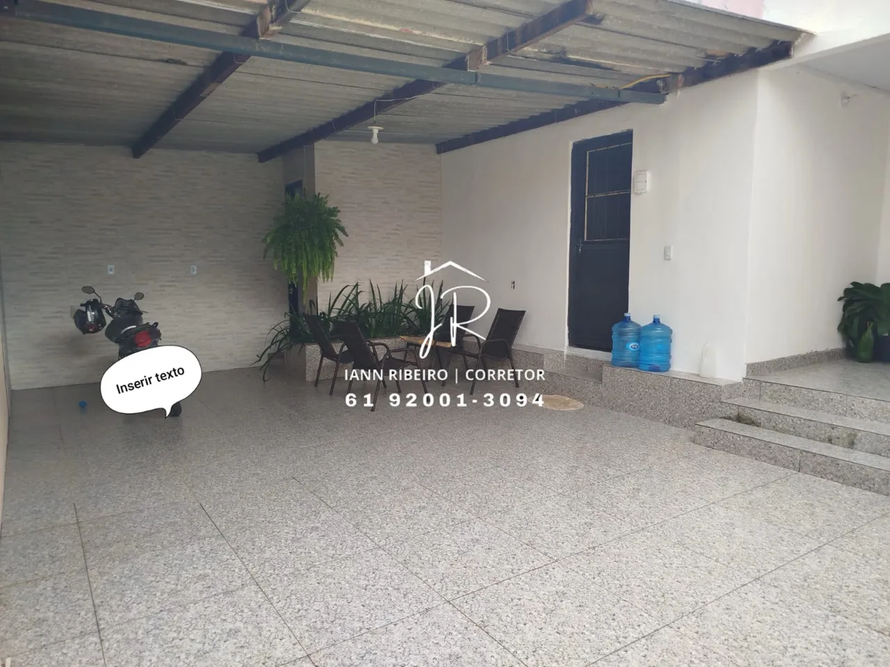 Casa 3 Quartos no Centro da Cidade Ocidental
