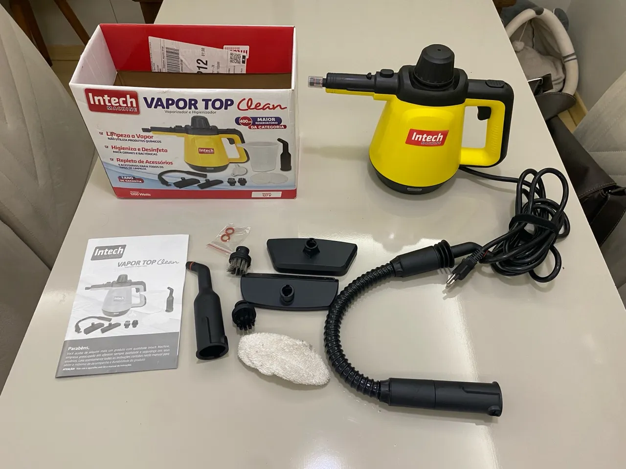 Vaporizador Portátil Intech VAPOR TOP Clean