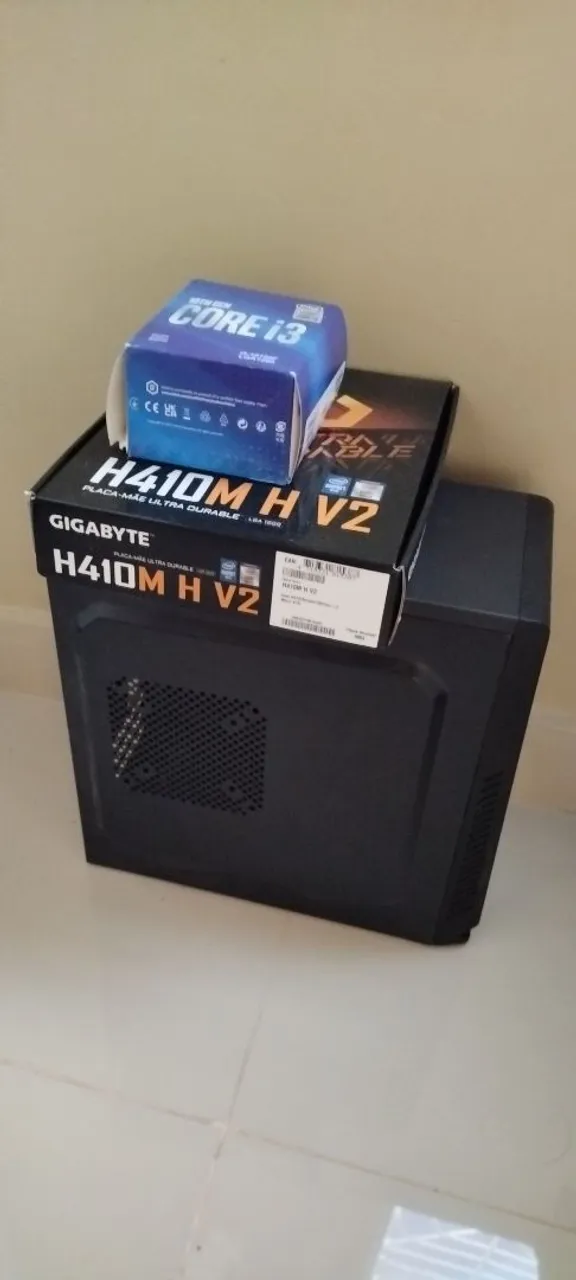 Kit PC: Placa Mãe, Processador Intel i5, 8gb ram e Gabinetete