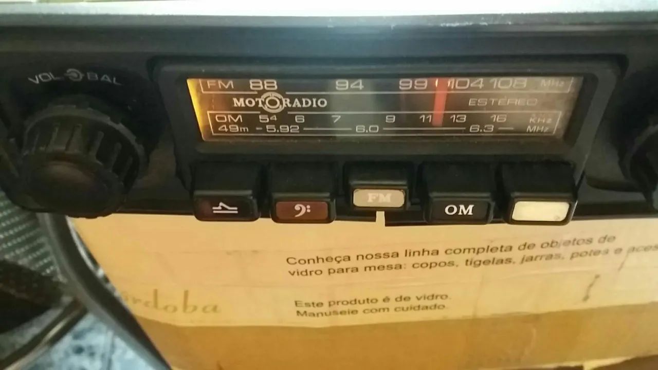 Rádio AM/FM Automático Motoradio - Usado - Foto 5