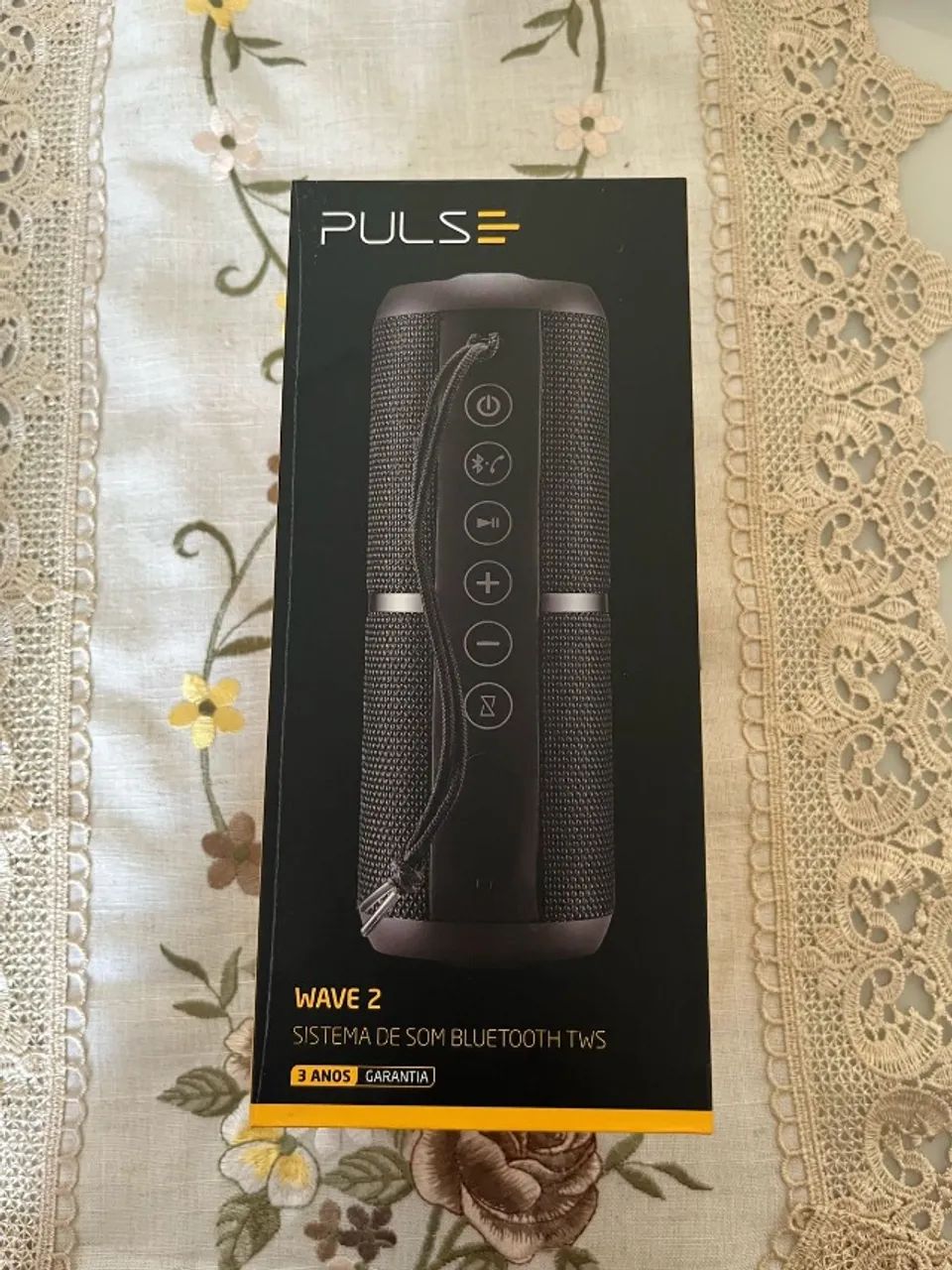 Caixa de som Pulse Wave II Bluetooth 20w Preta SP355