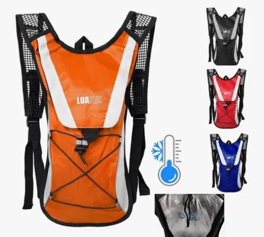 Mochila De Hidratacao Ciclismo Ciclista Corrida Bolsa D'agua de 2 Litros Termica z1184 - Foto 5