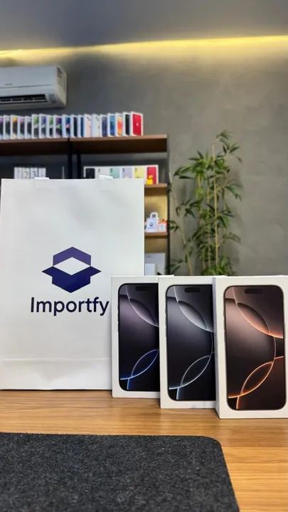 iPhone 16 Pro 128 GB Novo | 1 Ano Garantia | Loja Física | Até 18x | + Brindes