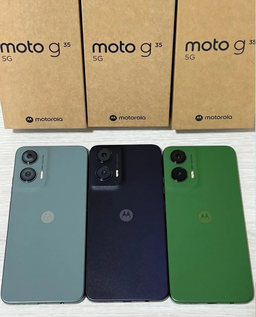 Motorola Moto G35 5G NFC 256GB 8RAM Originais Novos Pronta Entrega Loja Fisica