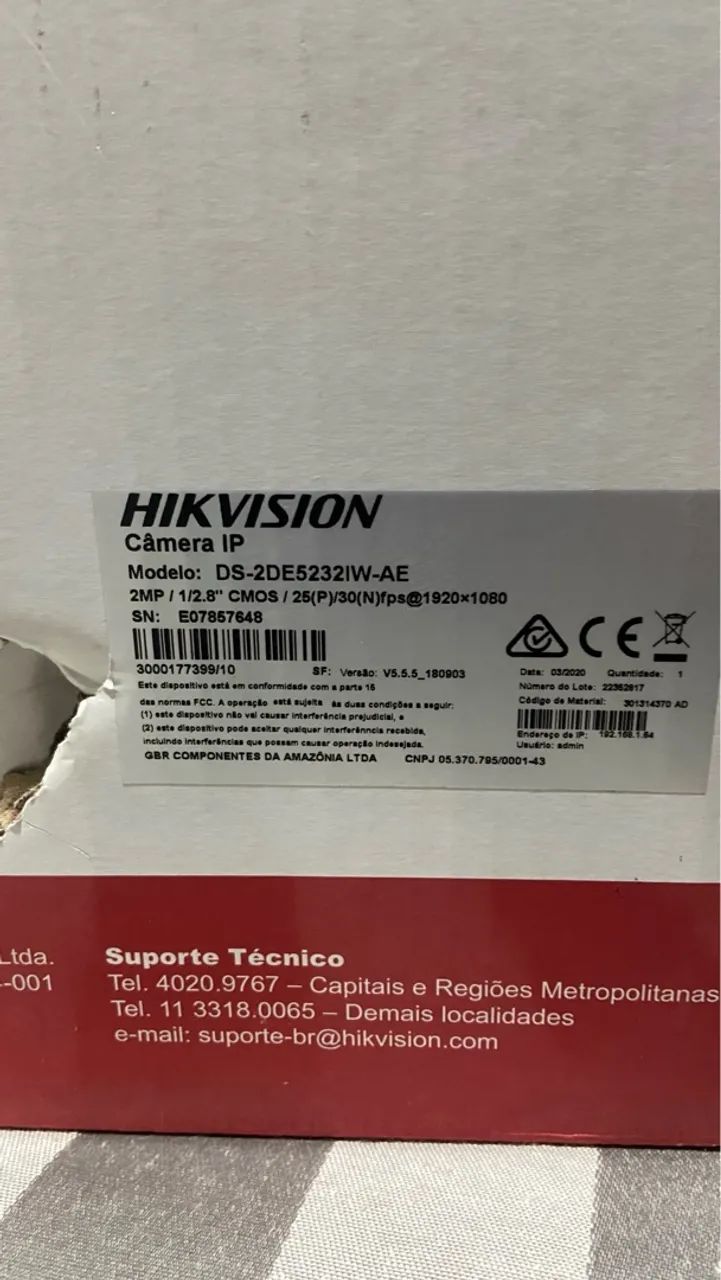 Câmera Speed Dome Hikvision - Foto 5