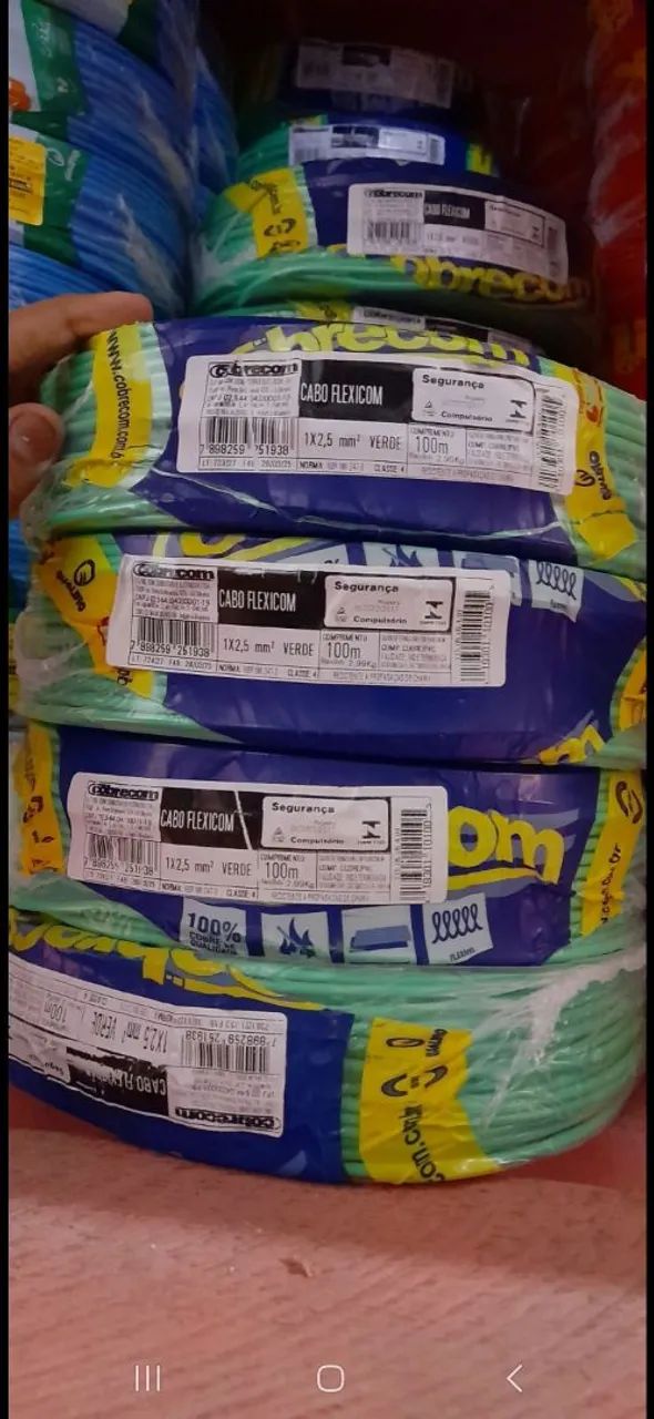 Peça de Cabo Elétrico (SIL E COBRECOM) - Foto 3