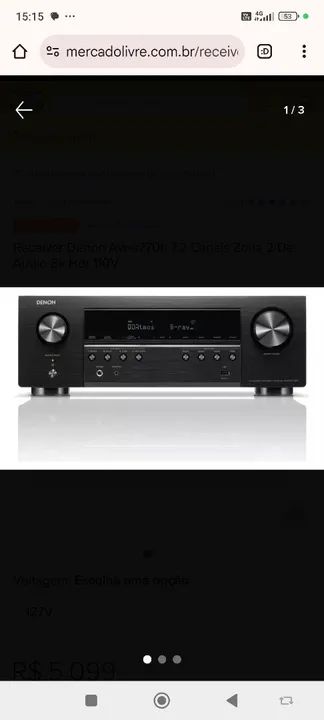 Receiver Denon , 