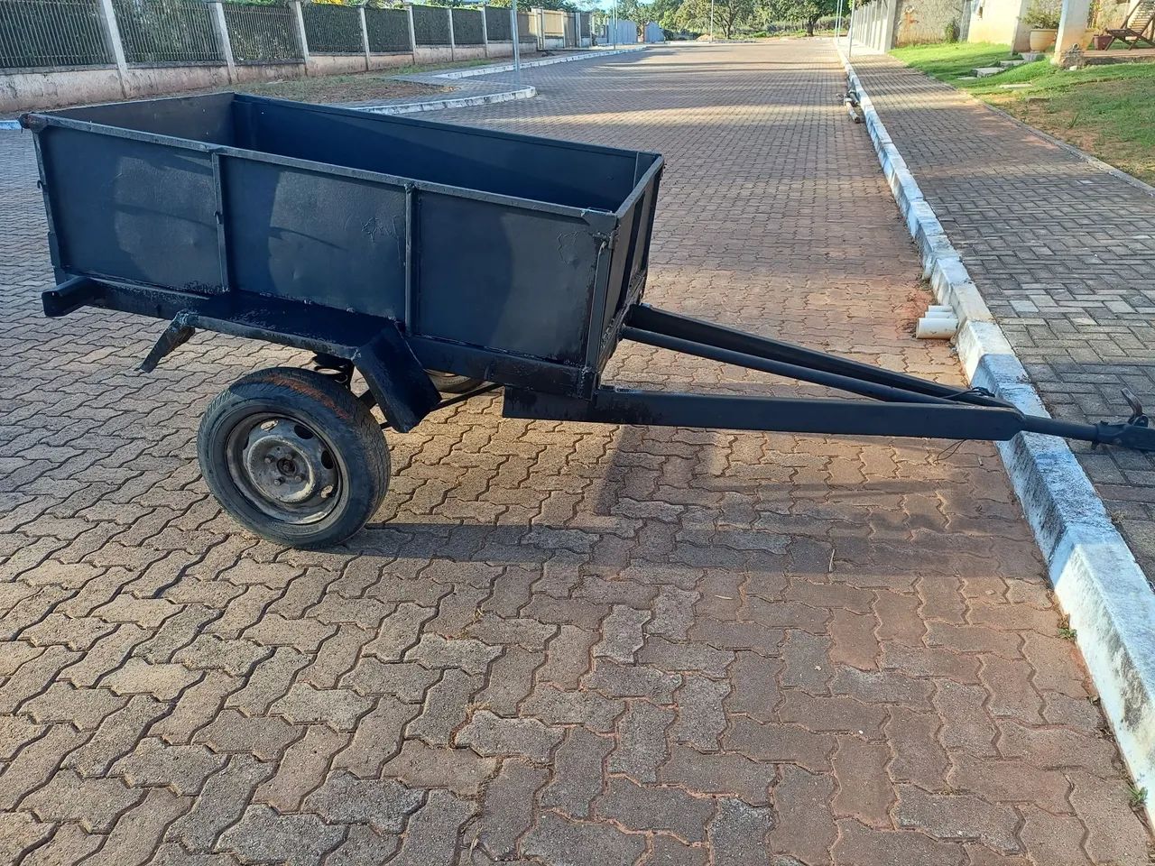 Carretinha Carreta de reboque para carro - Foto 4